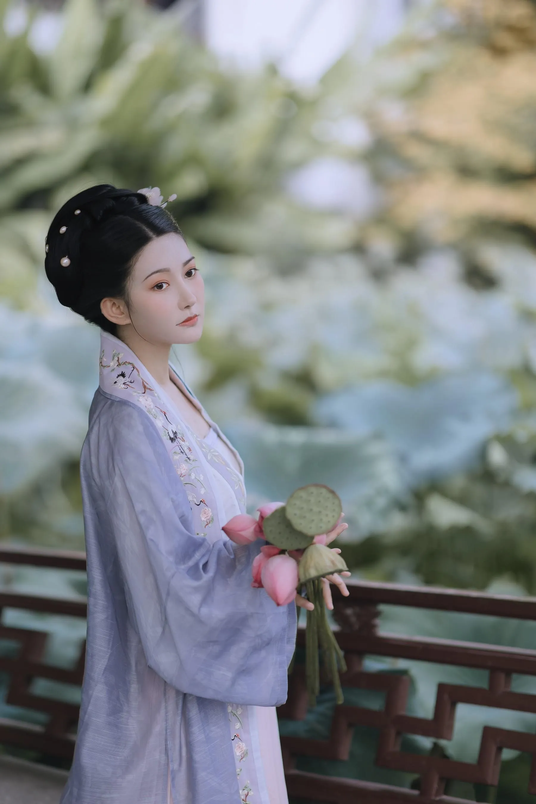 [YITUYU艺图语]2022.01.19 采莲女 饼饼 [27P]插图4
